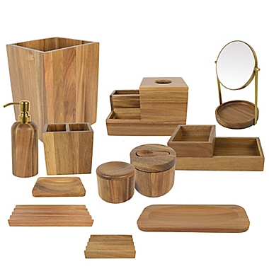 Haven&trade; Acacia Bath Accessory Collection. View a larger version of this product image.
