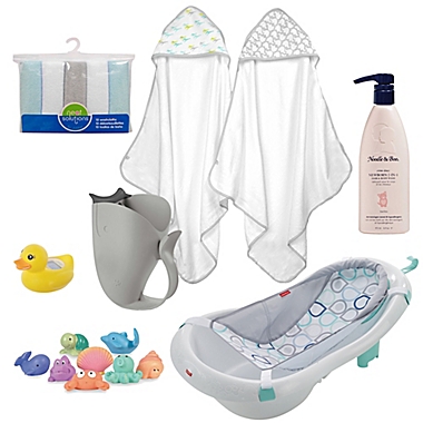 Baby&#39;s Bathtime Essentials Collection. View a larger version of this product image.