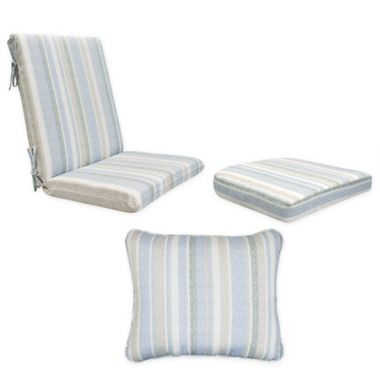Bee &amp; Willow&trade; Stripe Outdoor Patio Cushion Collection. View a larger version of this product image.