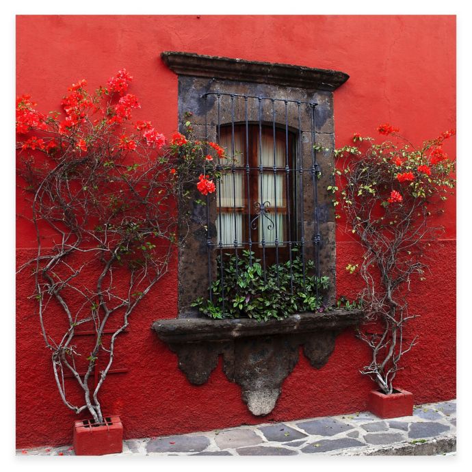 Roses In Red All Weather Outdoor Canvas Wall Art Bed Bath Beyond