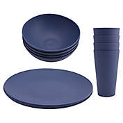 Simply Essential&trade; Solid Polypropylene Dinnerware in Blue