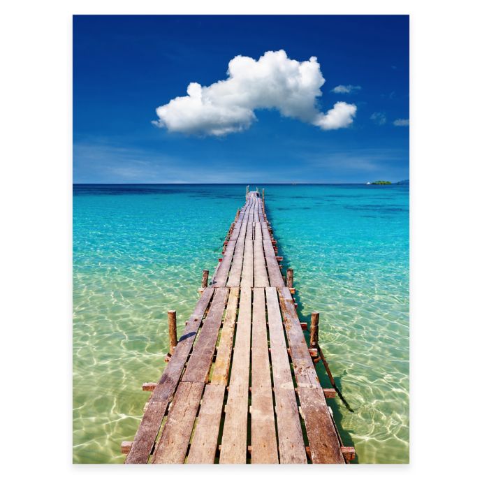 Walk On Water All Weather Outdoor Canvas Wall Art Bed Bath and Beyond