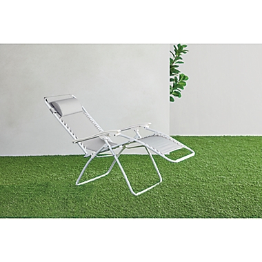 Simply Essential&trade; Outdoor Folding Zero Gravity Chair Collection. View a larger version of this product image.