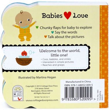 &quot;Babies Love: First Words Lift-A-Flap&quot; Board Book by Scarlett Wing. View a larger version of this product image.