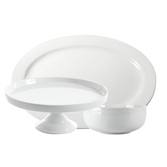 Our Table&trade; Simply White Serveware Collection. View a larger version of this product image.