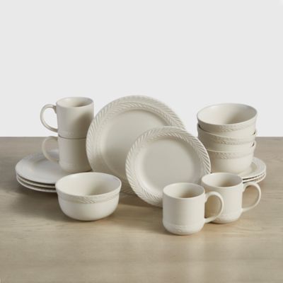 Bee &amp; Willow&trade; Asheville Vine Leaf Dinnerware Collection in Cream