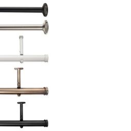 Cambria® Premiere Complete Curtain Rod Hardware