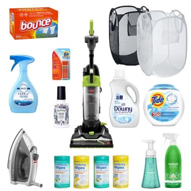 Cleaning Essentials Dorm Room Collection. View a larger version of this product image.