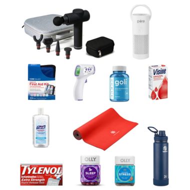 Health and Wellness Essentials Dorm Room Collection. View a larger version of this product image.