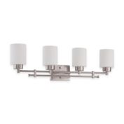 Luminance Ledbury Sunset Lighting Wall-Mount Vanity Fixture with Glass Shade