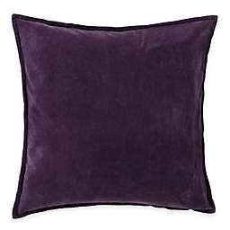 Surya Velizh 18-Inch Square Throw Pillow in Eggplant