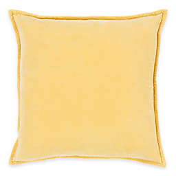 Surya Velizh 18-Inch Square Throw Pillow in Gold