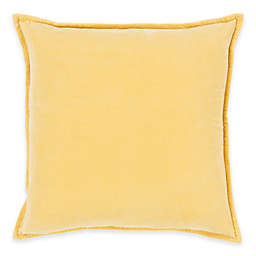 Surya Velizh 20-Inch Square Throw Pillow in Gold