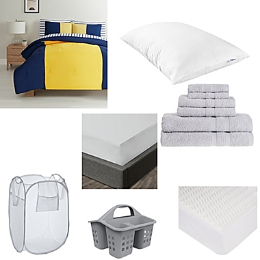 Twin XL Bedding &amp; Bath Value Dorm Room Collection. View a larger version of this product image.