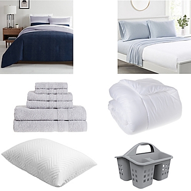 Duvet Set and Bath Value Dorm Room Collection. View a larger version of this product image.