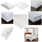 Twin XL Bedding Basics Complete Dorm Room Collection