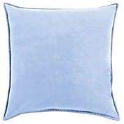 Surya Velizh 20-Inch Square Throw Pillow in Ice Blue