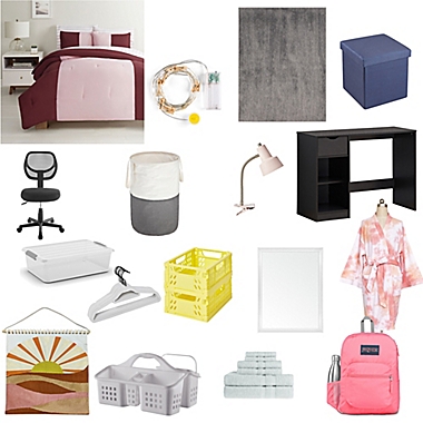 Colorful Complete Dorm Room Collection. View a larger version of this product image.