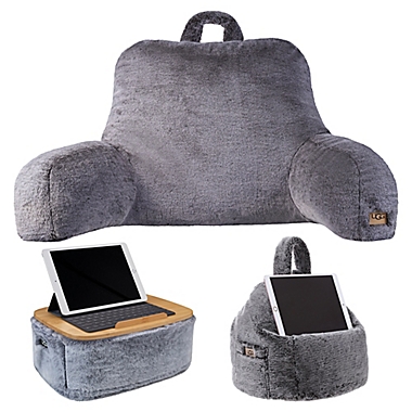 UGG&reg; Backrest Pillow, Tablet Pouf, and Lap Desk Collection. View a larger version of this product image.