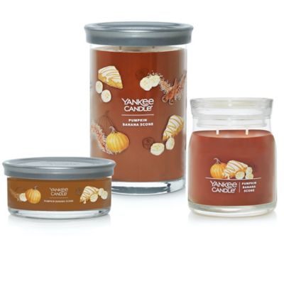 Yankee Candle&reg; Candle Pumpkin Banana Scone Signature Collection Candle Collection