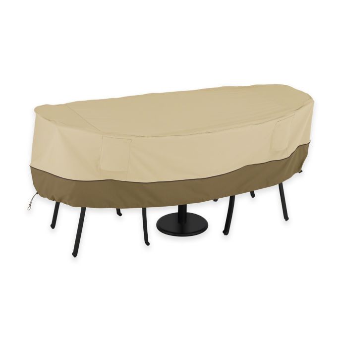 Classic Accessories Veranda Outdoor Bistro Patio Table And Chair Set Cover Bed Bath Beyond