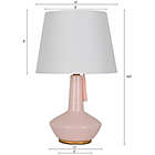 Alternate image 3 for Marmalade&trade; Chloe Table Lamp in Pink