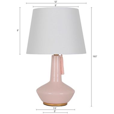 Marmalade&trade; Chloe Table Lamp in Pink. View a larger version of this product image.