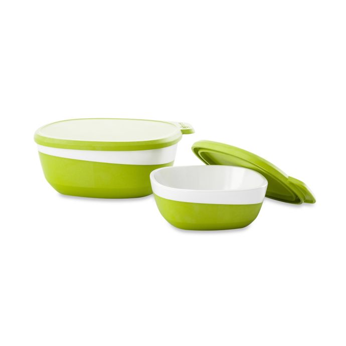 4moms 4 Piece Magnetic Bowl Set In Green White Bed Bath Beyond