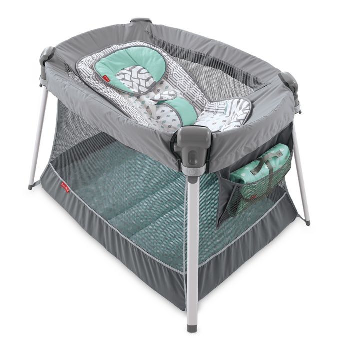 FisherPrice® UltraLite Day and Night Playard in Coastal