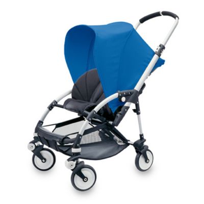 baby blue stroller