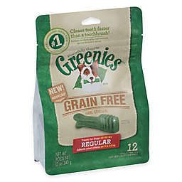 GREENIES™ Regular 12-Count Grain-Free Canine Dental Chew Treats