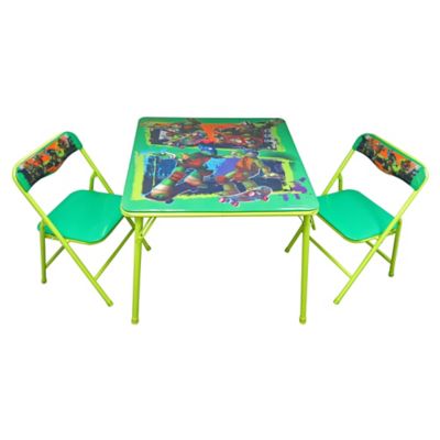 flash furniture kids colorful 5 piece folding table and chair set