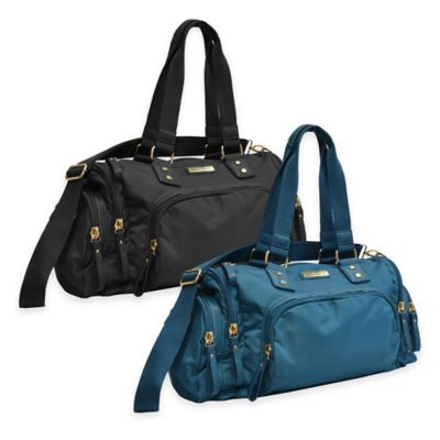 adrienne vittadini nylon duffle bag