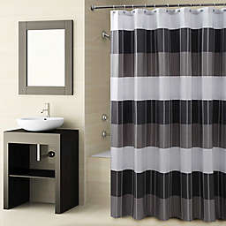 Croscill&reg; 72-Inch x 72-Inch Fairfax Shower Curtain in Black