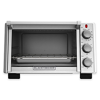 Black + Decker&trade; 6-Slice Convection Toaster Oven. View a larger version of this product image.