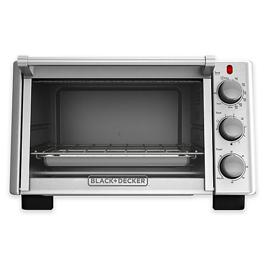 Alternate image 1 for Black + Decker™ 6-Slice Convection Toaster Oven