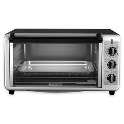 BLACK+DECKER 4-Slice Stainless Steel Toaster Oven Even Toast  Technology-Discontinued 98589797M - The Home Depot