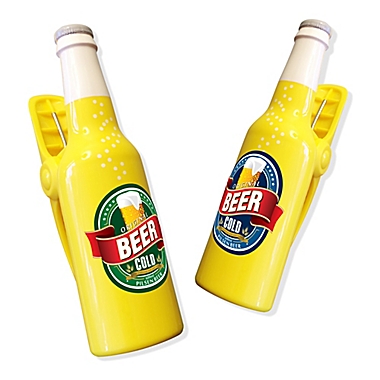 Beer Bottle Boca Clips&reg; (Set of 2). View a larger version of this product image.