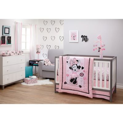 minnie mouse crib bedding