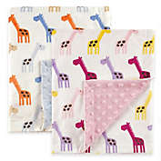 BabyVision&reg; Hudson Baby&reg; Giraffe Mink Blanket