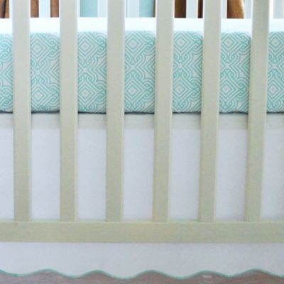 crib sheet and skirt set