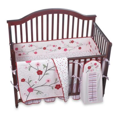 cherry blossom nursery bedding