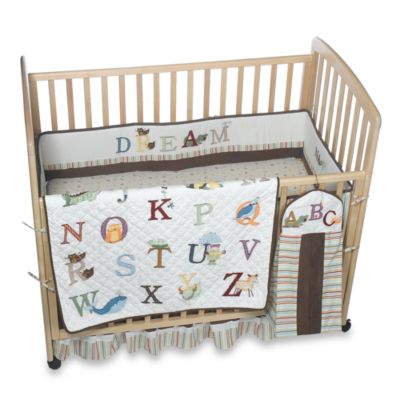 alphabet crib bedding