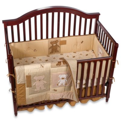 teddy bear baby bedding