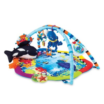 whale baby play mat