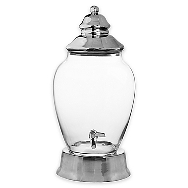 Qualia&reg; Celebration Glass 3-Gallon Beverage Dispenser. View a larger version of this product image.