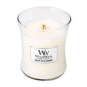 WoodWick&reg; White Tea & Jasmine 10 oz. Jar Candle