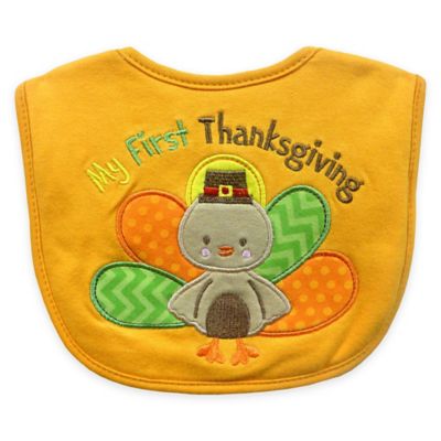 my first thanksgiving bib