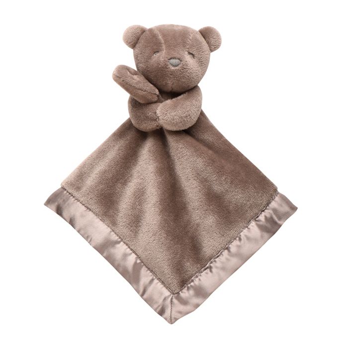 carter's teddy bear security blanket