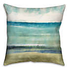 Alternate image 0 for Cool Ocean Abstract Throw Pillow in Blue/Beige